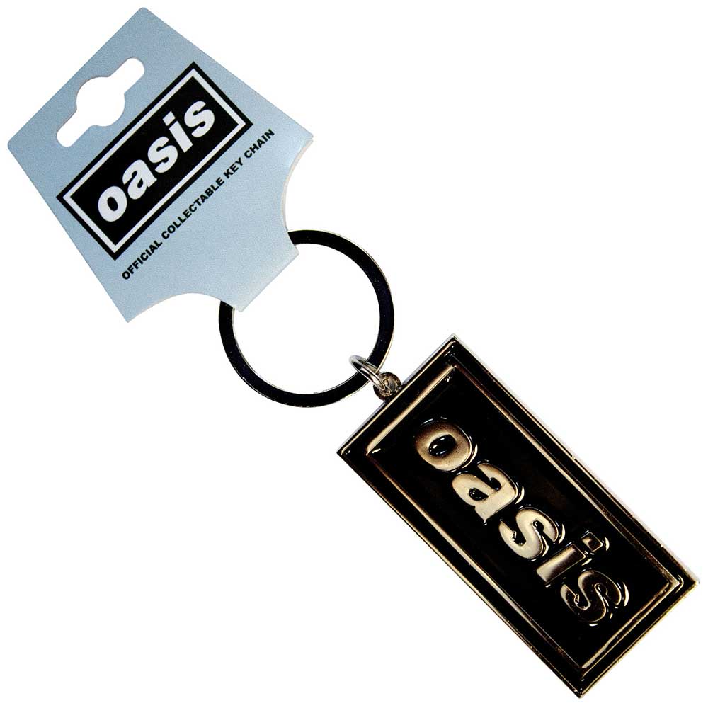 Oasis Logo Metallic Keychain