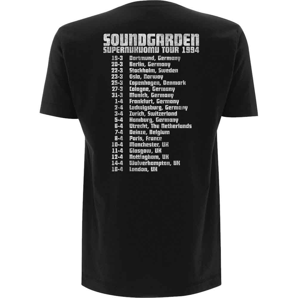 Soundgarden 1994 Superunknown European Tour Tee