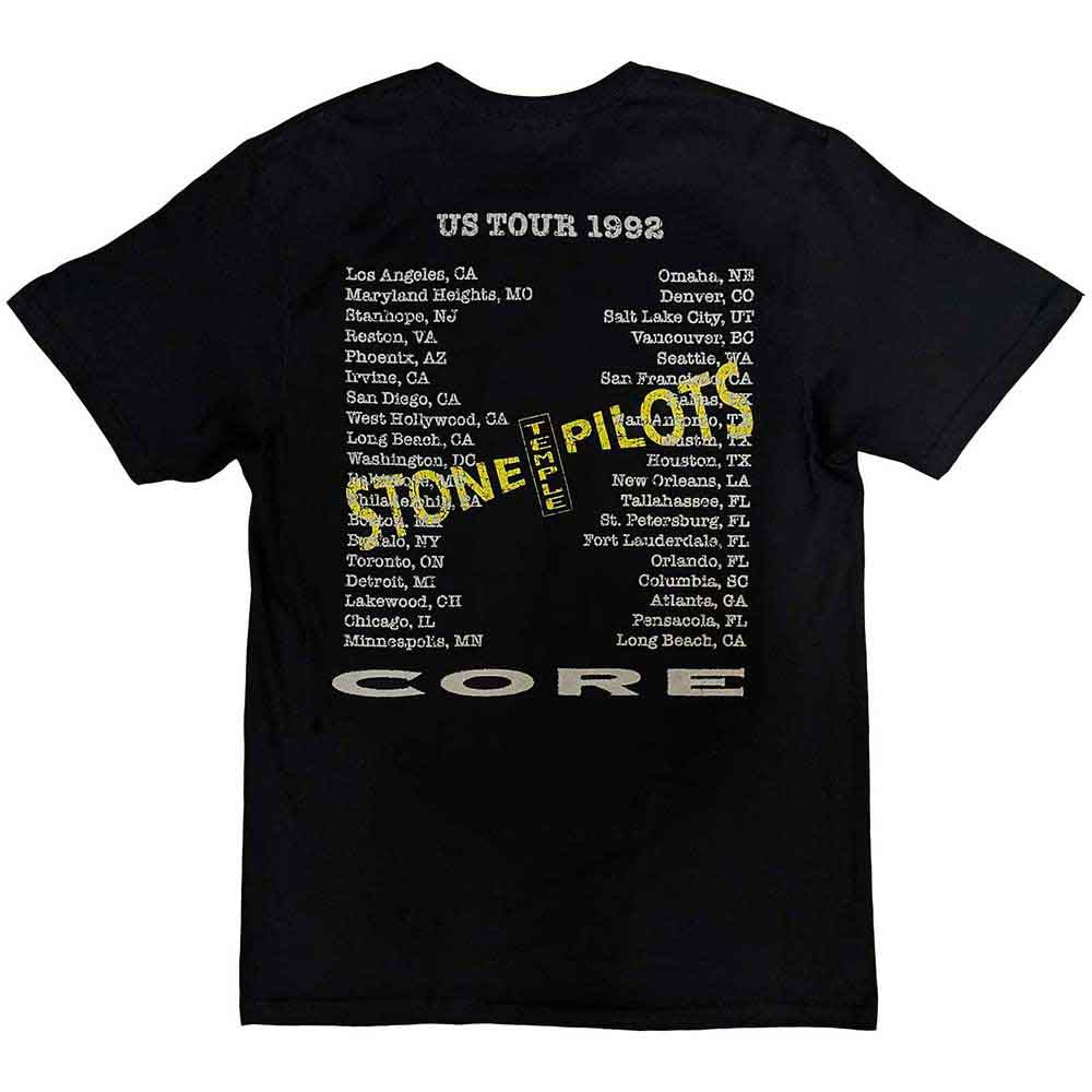 Stone Temple Pilots 1992 Core U.S Tour Tee