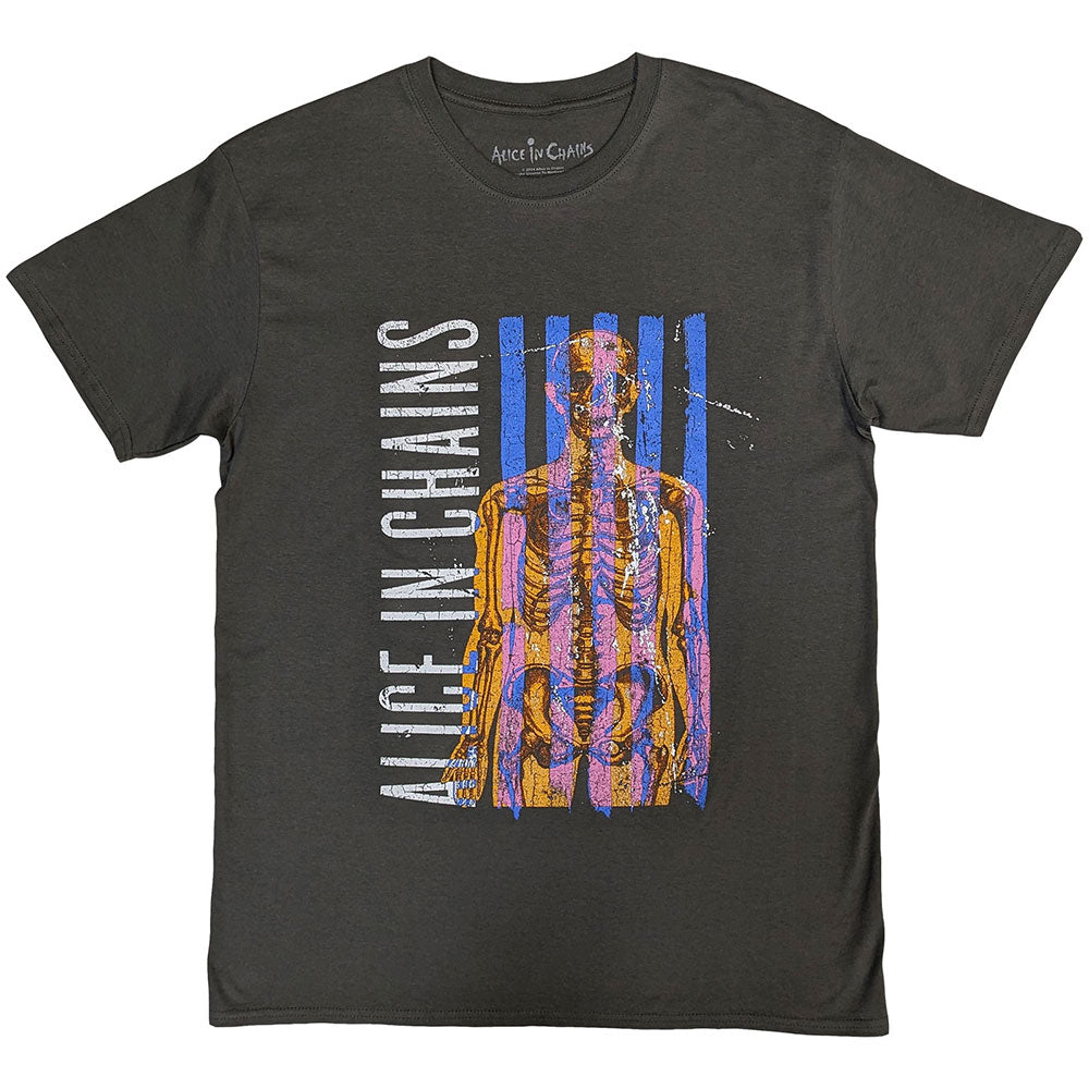 Alice In Chains Skeletal Limited Edition Stone Wash Tee