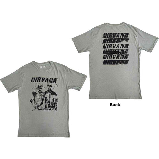 Nirvana Incesticide Stacked Logo Tee