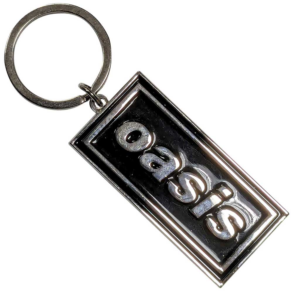 Oasis Logo Metallic Keychain