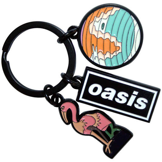 Oasis Definitely Maybe Charms Keychain