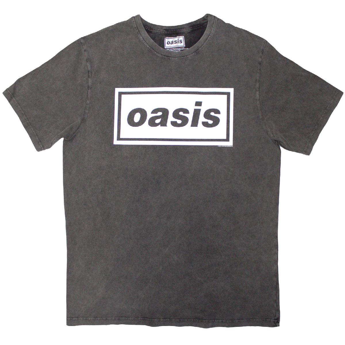 Oasis Limited Edition Stone Wash Decca Logo Tee