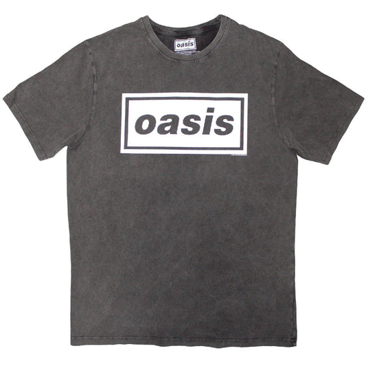 Oasis Limited Edition Stone Wash Decca Logo Tee