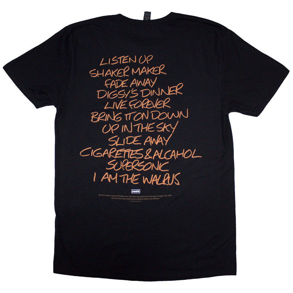 Oasis Definitely Maybe AAA Setlist Tee