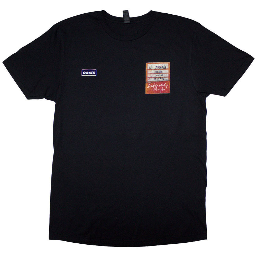 Oasis Definitely Maybe AAA Setlist Tee