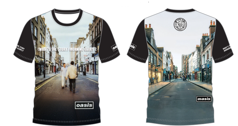 Pre-Order Now - ROCKFIT Oasis (What's the Story) Morning Glory? Gym Shirt - Limited Edition